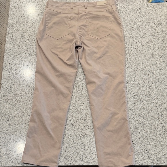 34x30 Peter Millar Men’s Khaki Performance Five Pocket Pant eb66 - Picture 10 of 10